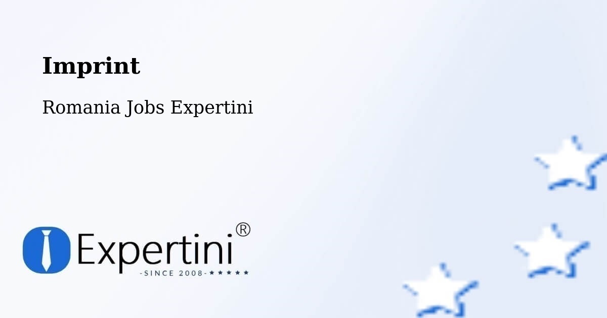 Imprint – Săpânţa - Romania Jobs Expertini